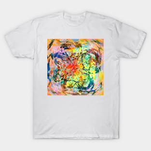 Vibrant Circles. Abstract Art/ Artwork. T-Shirt